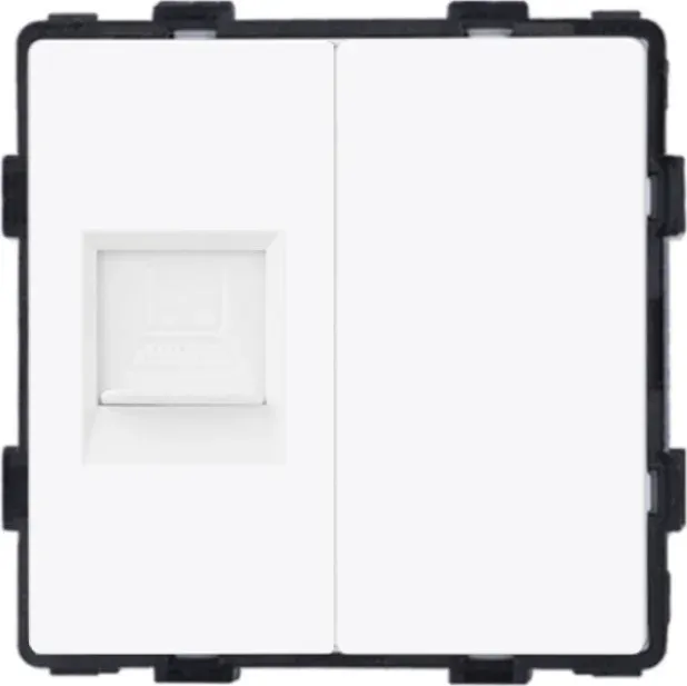 Розетка комп’ютерна RJ-45 ELIOS біла